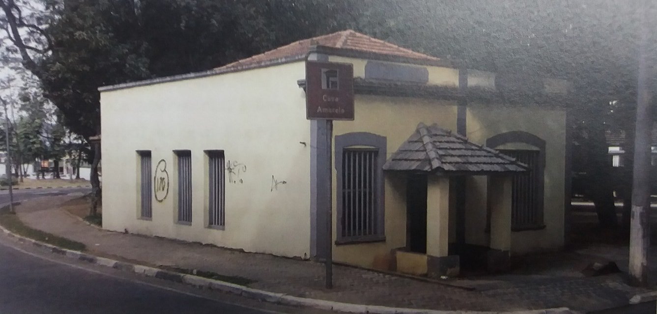 A Casa Amarela. Sem data. Acervo: Arquivo Histórico Municipal Araci Borges.